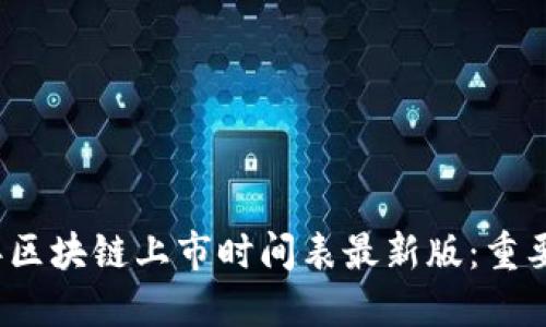 : 2023年区块链上市时间表最新版:重要项目一览