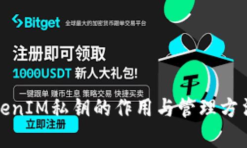 : TokenIM私钥的作用与管理方法解析