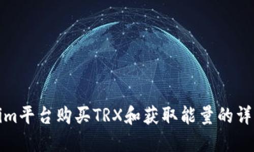 Tokenim平台购买TRX和获取能量的详细教程