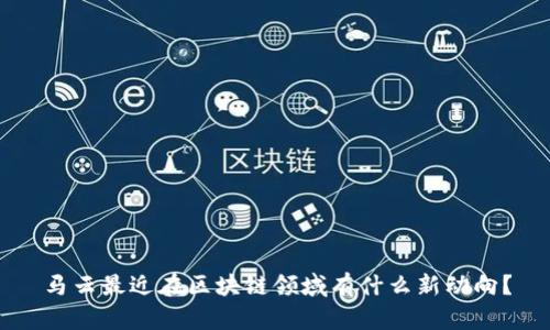 马云最近在区块链领域有什么新动向？