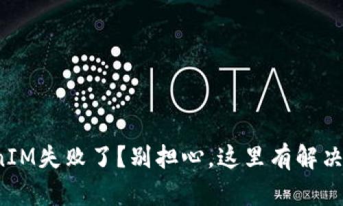 TokenIM失败了？别担心，这里有解决方案！