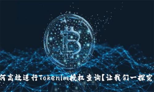 如何高效进行Tokenim授权查询？让我们一探究竟！